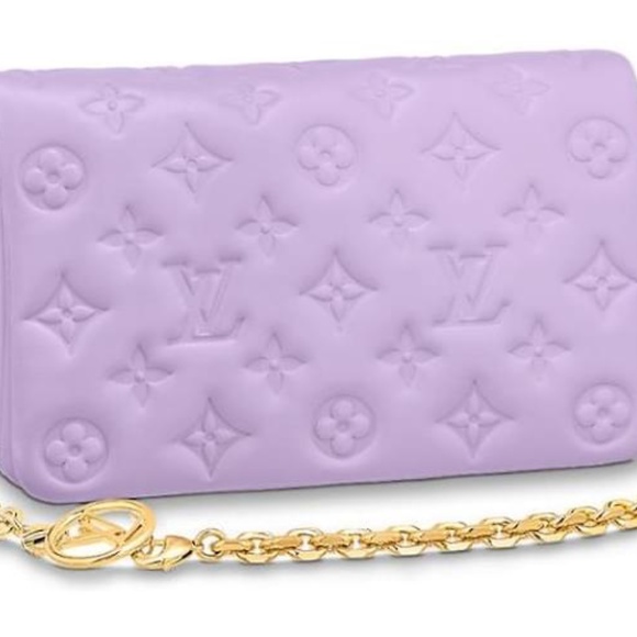 Louis Vuitton LV Pochette Coussin Purple - Picture 1 of 10